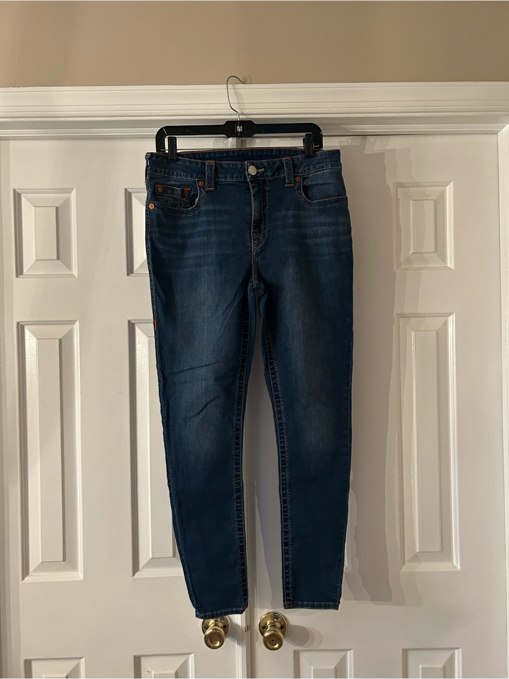 True Religion Jennie Curvy Mid Rise Super Skinny women’s Jeans
